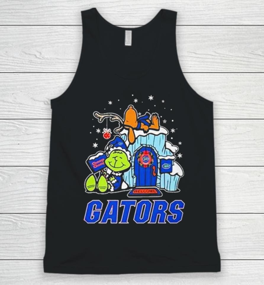 Florida Gators Grinch Nuts Welcome Christmas Unisex Tank Top