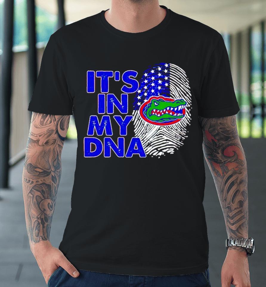 Florida Gators It’s In My Dna Fingerprint Premium T-Shirt