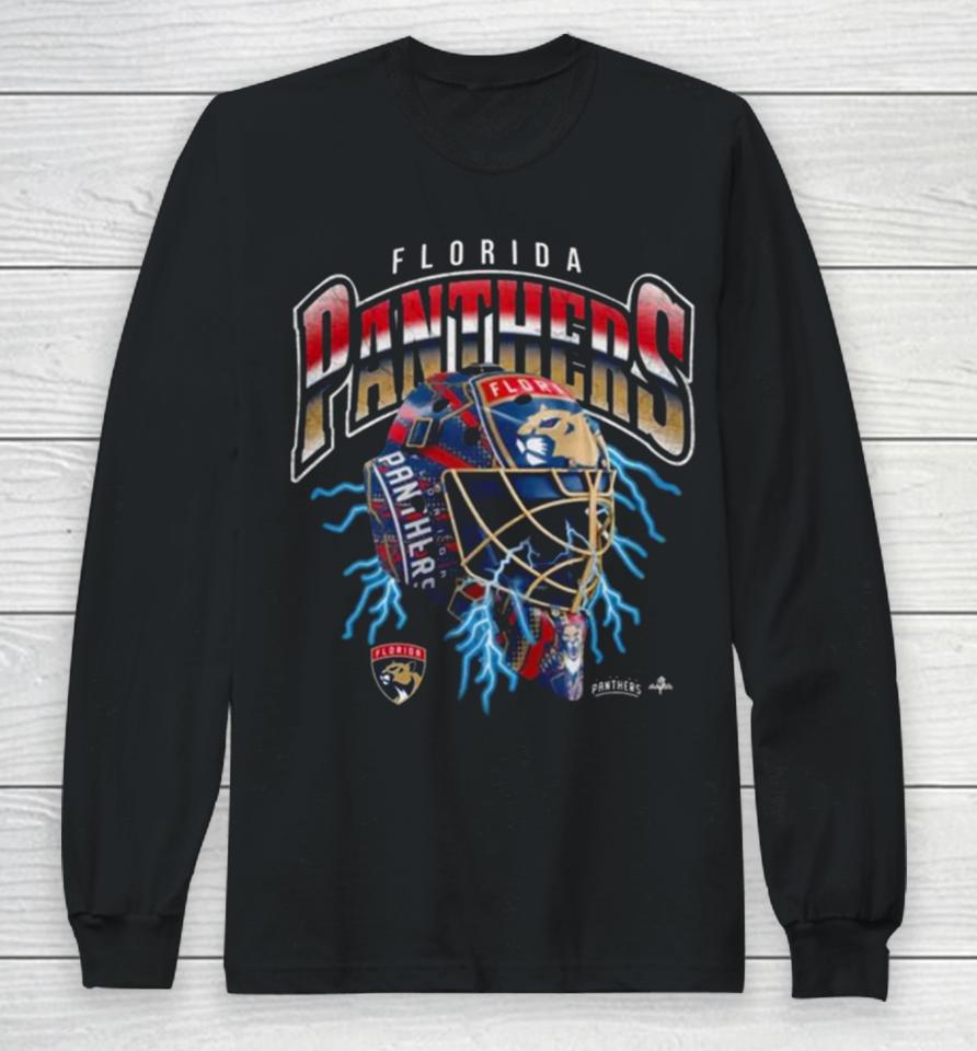 Florida Panthers 2024 Crease Lightning Long Sleeve T-Shirt
