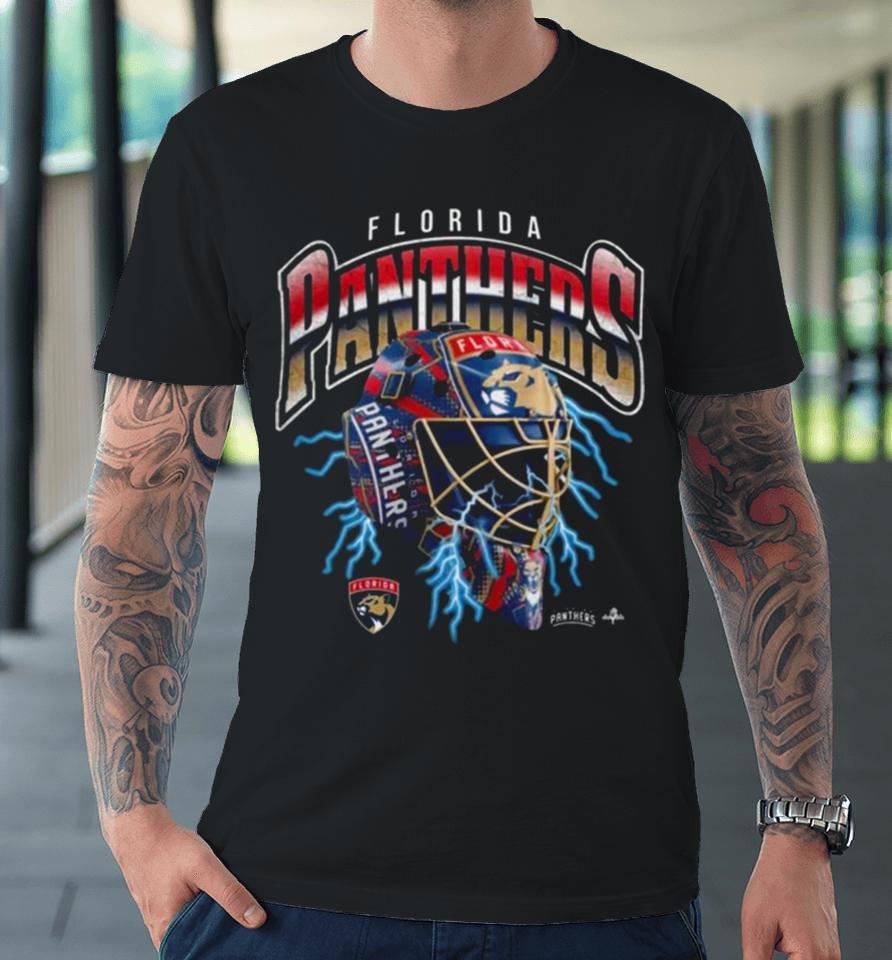 Florida Panthers 2024 Crease Lightning Premium T-Shirt