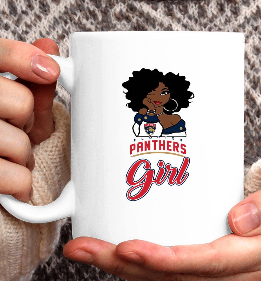 Florida Panthers Girl Nhl Coffee Mug