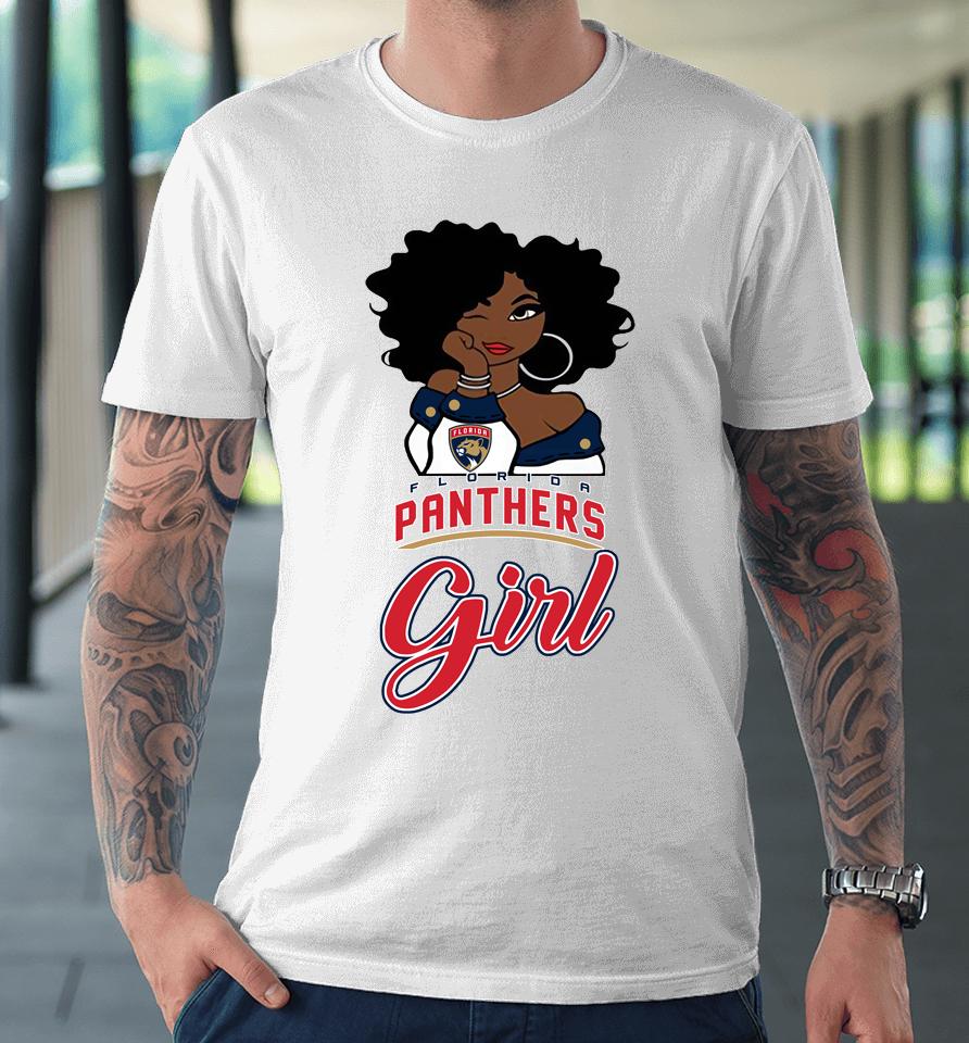 Florida Panthers Girl Nhl Premium T-Shirt