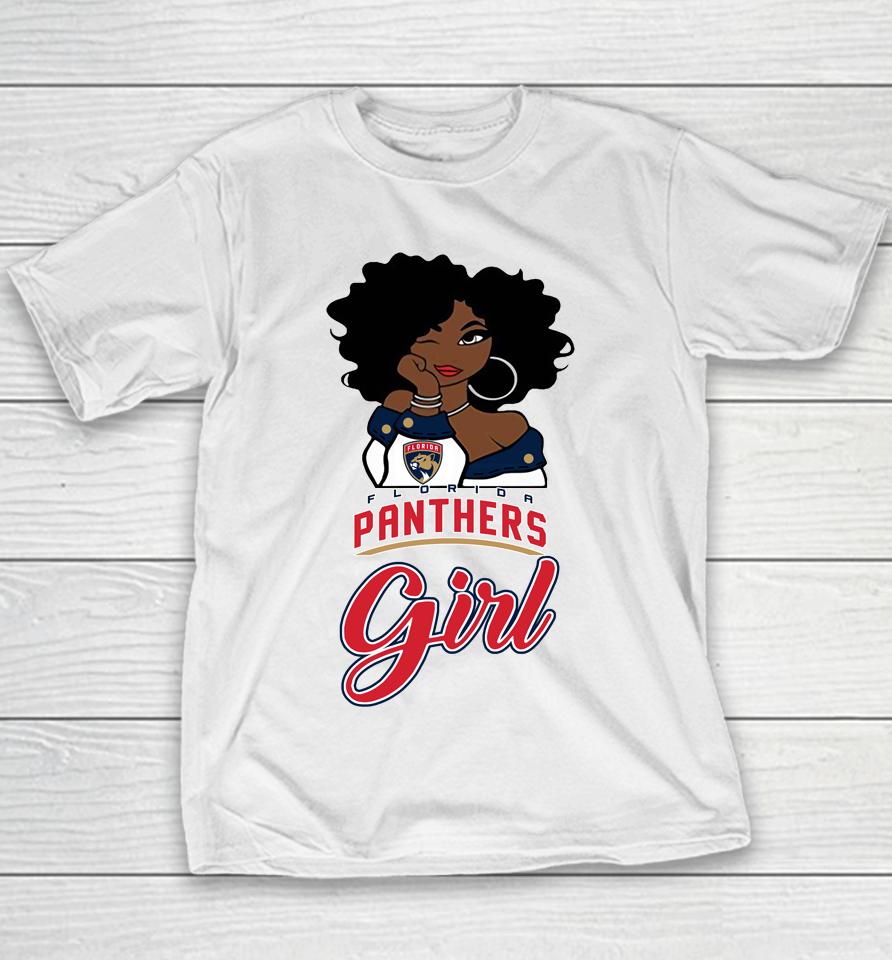 Florida Panthers Girl Nhl Youth T-Shirt