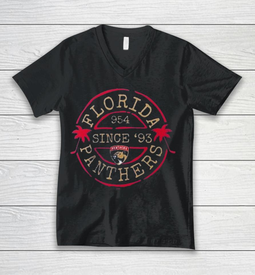 Florida Panthers Since 1993 Local Unisex V-Neck T-Shirt