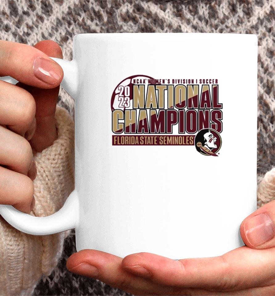 Florida State Seminoles 2023 Ncaa Women’s Soccer National Champions Coffee Mug