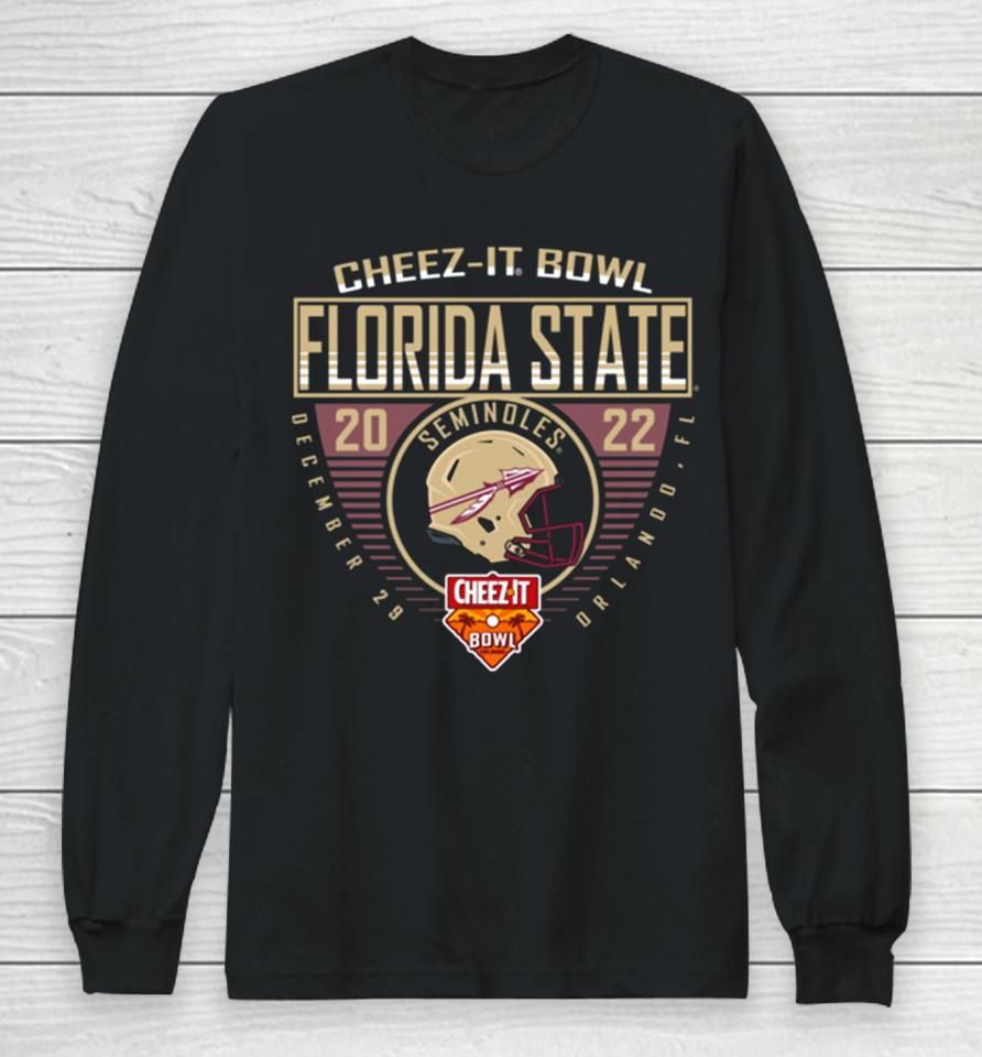 Florida State Store Ncaa Florida State 2022 Cheez-It Bowl Bound Long Sleeve T-Shirt