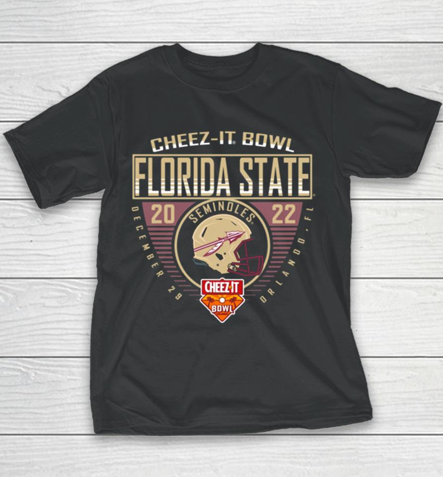 Florida State Store Ncaa Florida State 2022 Cheez-It Bowl Bound Youth T-Shirt