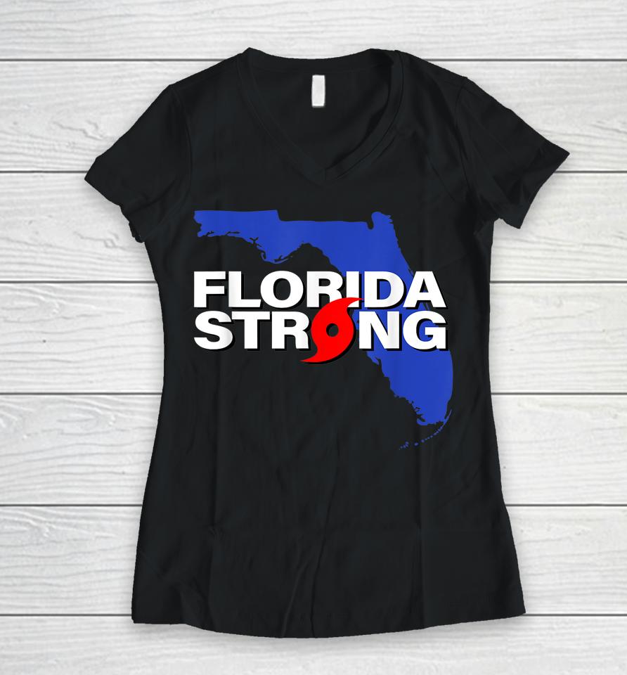 Florida Strong Women V-Neck T-Shirt