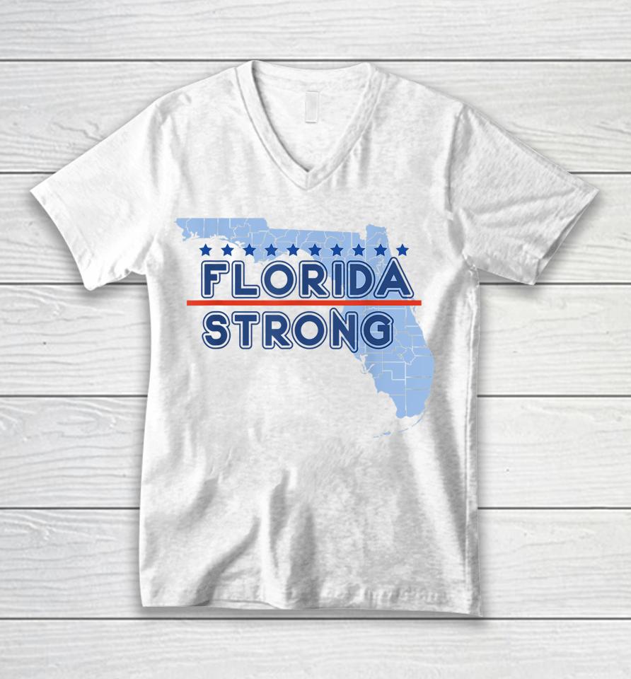 Florida Strong Unisex V-Neck T-Shirt