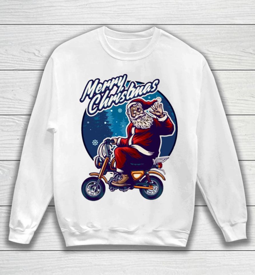 Flying On A Motorcycle For Enthusiasts Lovers Riders Sweatshirt