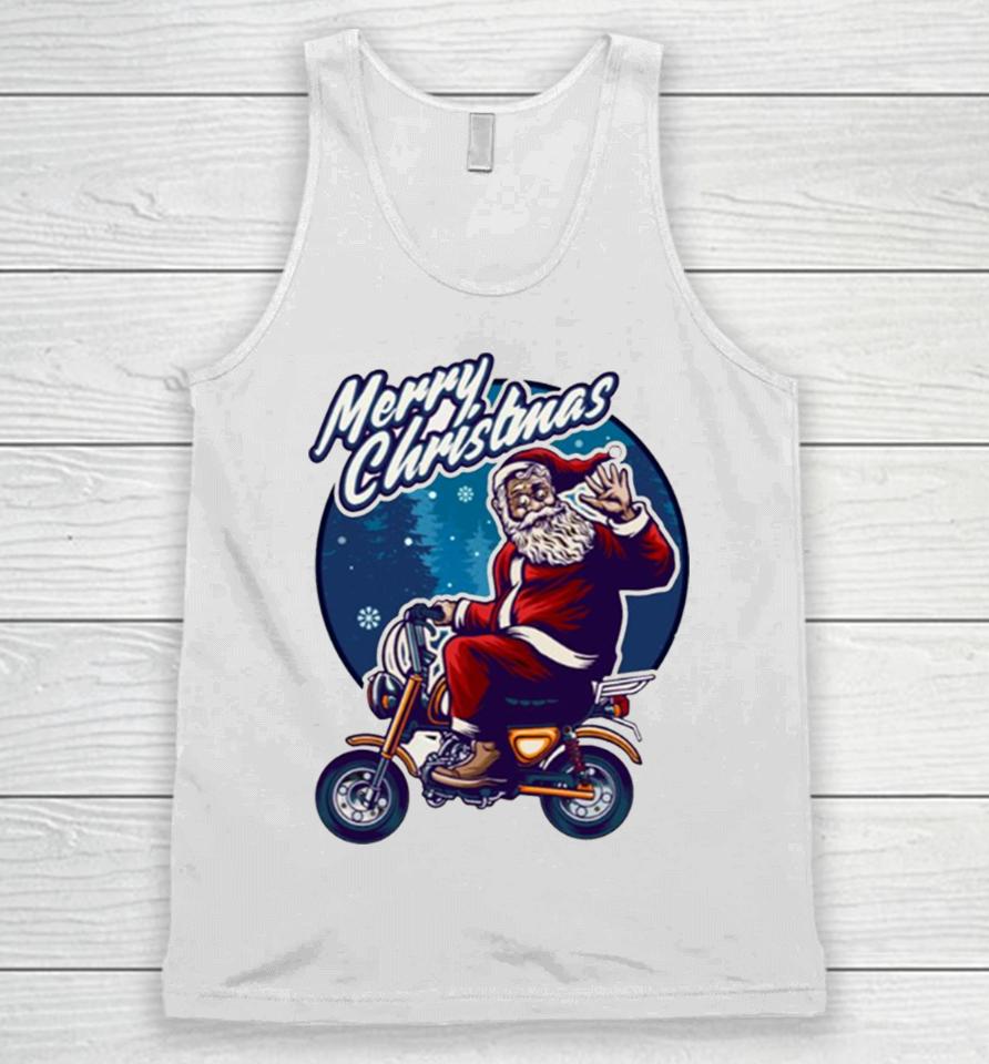 Flying On A Motorcycle For Enthusiasts Lovers Riders Unisex Tank Top