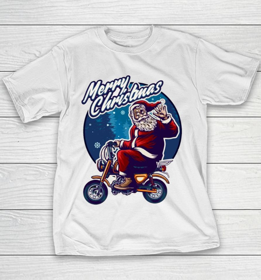 Flying On A Motorcycle For Enthusiasts Lovers Riders Youth T-Shirt