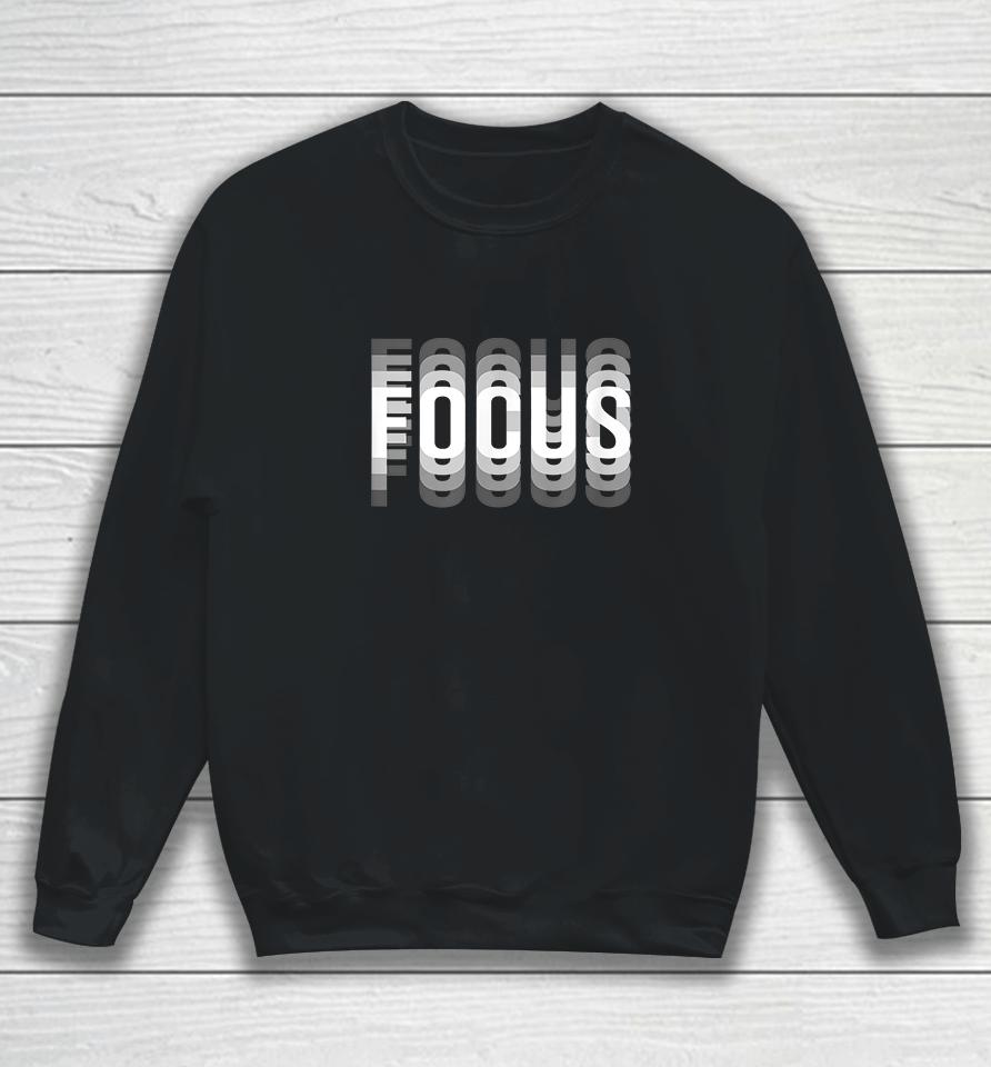Focus Optical Illusion Sweatshirt