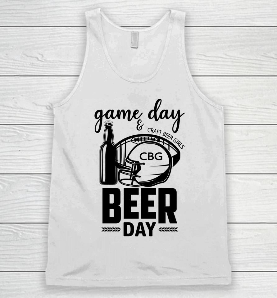 Football &Amp; Beer Day Unisex Tank Top
