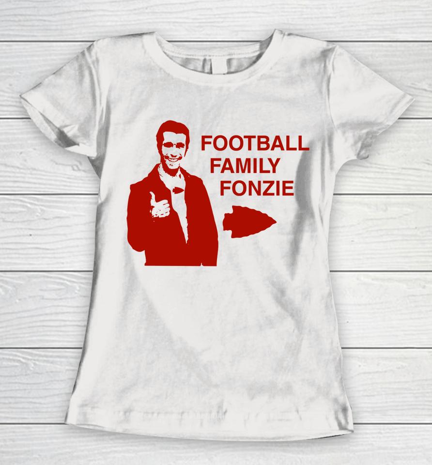 Football Family Fonzie Women T-Shirt