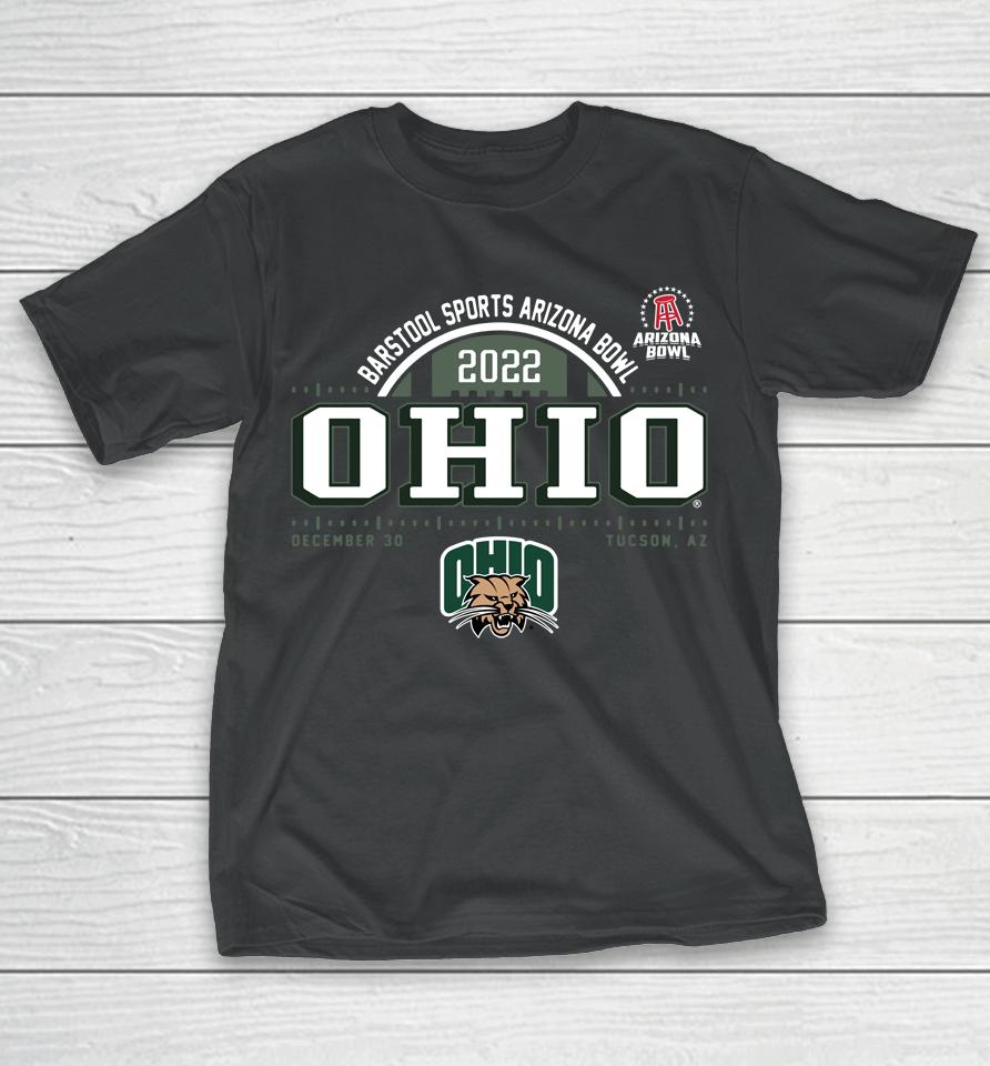 Football Men's 2022 Ohio Bobcats Arizona Bowl Bound T-Shirt