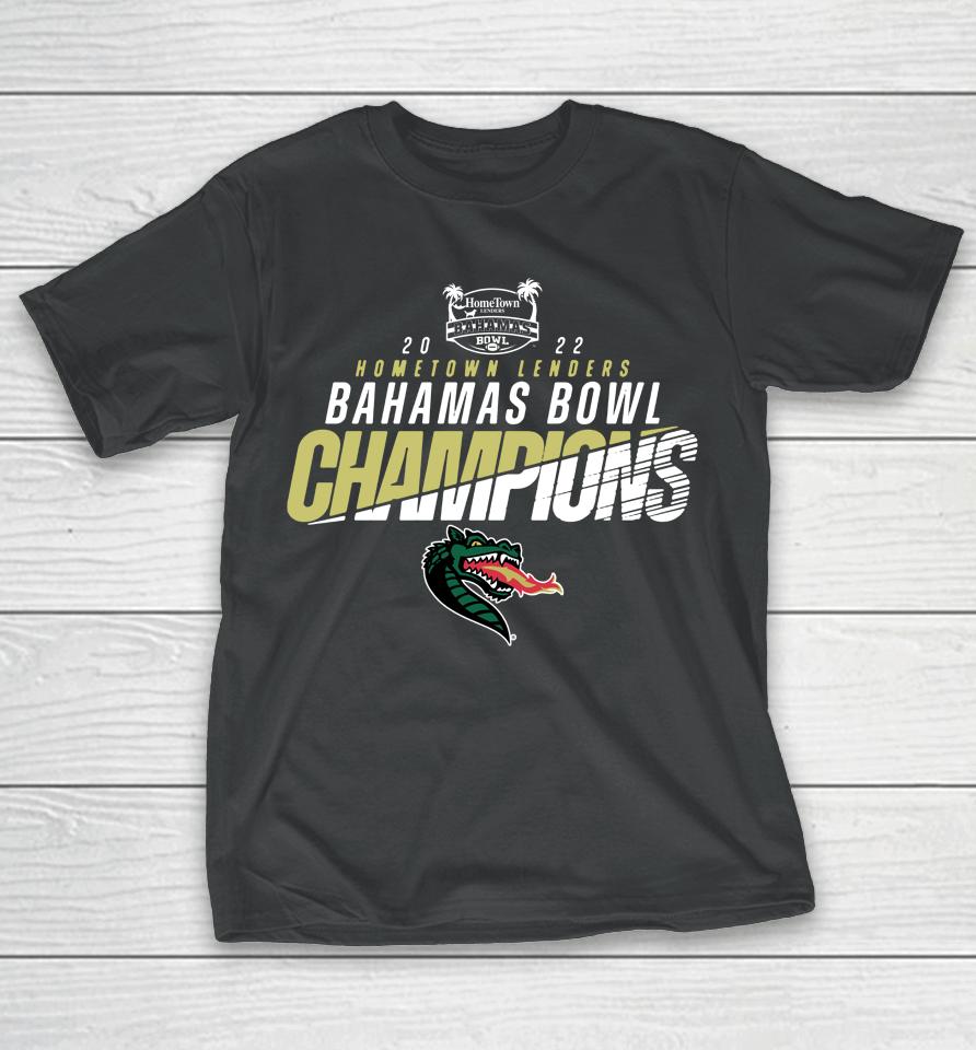 Football Uab Blazers 2022 Bahamas Bowls Champions T-Shirt