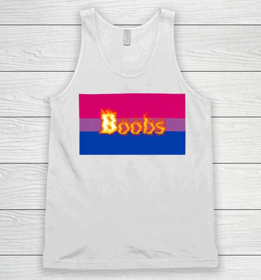 For Bisexuals Boobs Unisex Tank Top