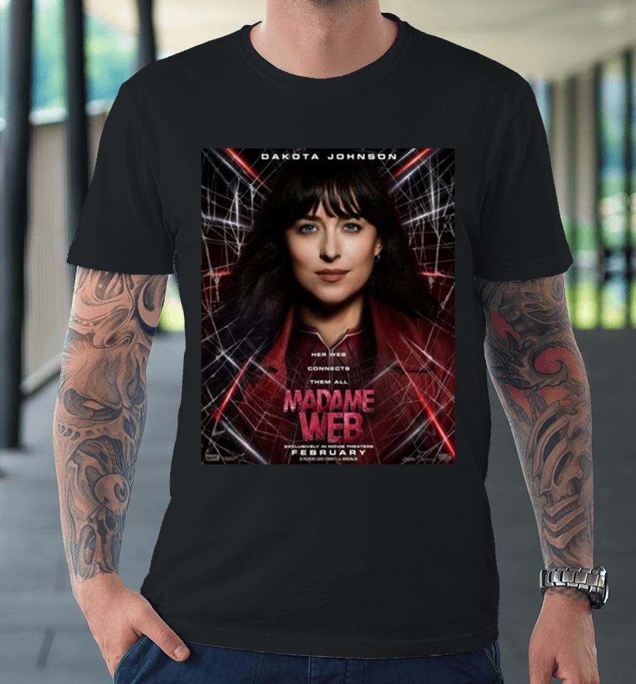 For Madame Web In Theaters On February 14 2024 Premium T-Shirt