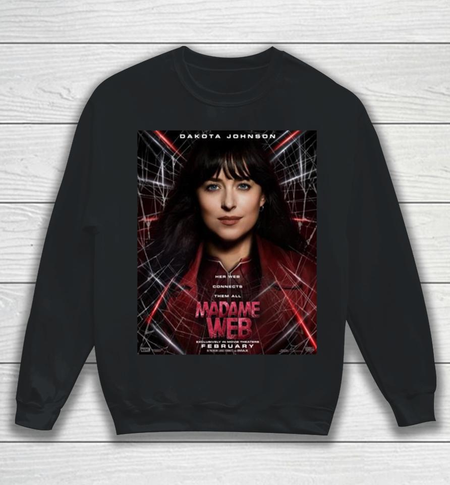 For Madame Web In Theaters On February 14 2024 Sweatshirt