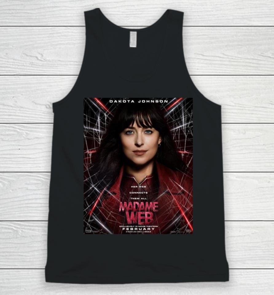 For Madame Web In Theaters On February 14 2024 Unisex Tank Top