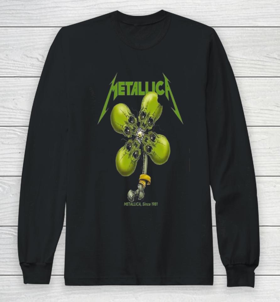 For Metallica Since 1981 Happy St Patrick’s Day Feliz Dia De San Patricio Since Long Sleeve T-Shirt
