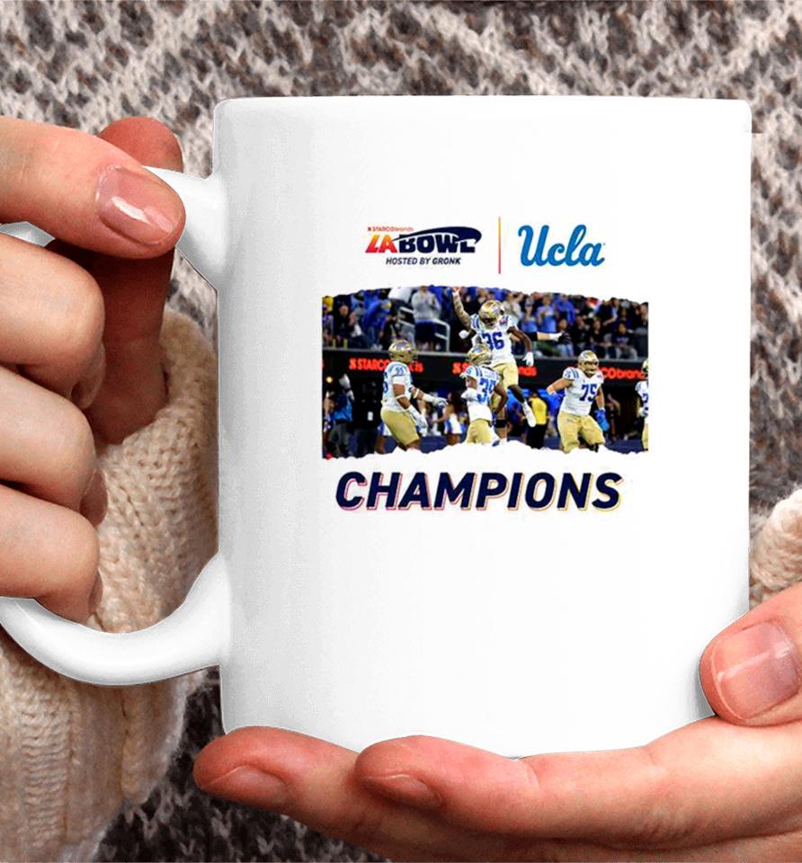 For The City Of La Ucla Football Champions Of The Starco Brands La Bowl Hosted By Gronk Go Bruins Bowl Season 2023 2024 Coffee Mug