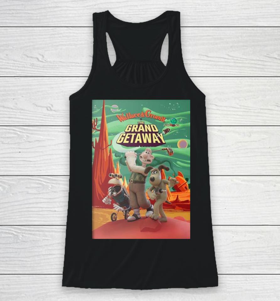 For Wallace &Amp; Gromit The Grand Getaway Racerback Tank