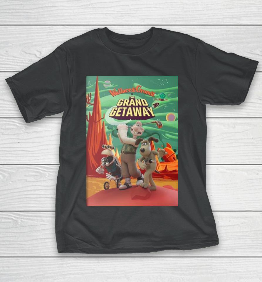 For Wallace &Amp; Gromit The Grand Getaway T-Shirt