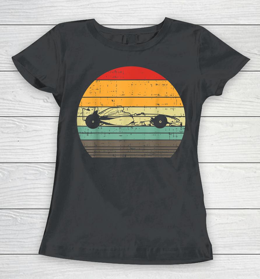 Formula Race Car Vintage Women T-Shirt