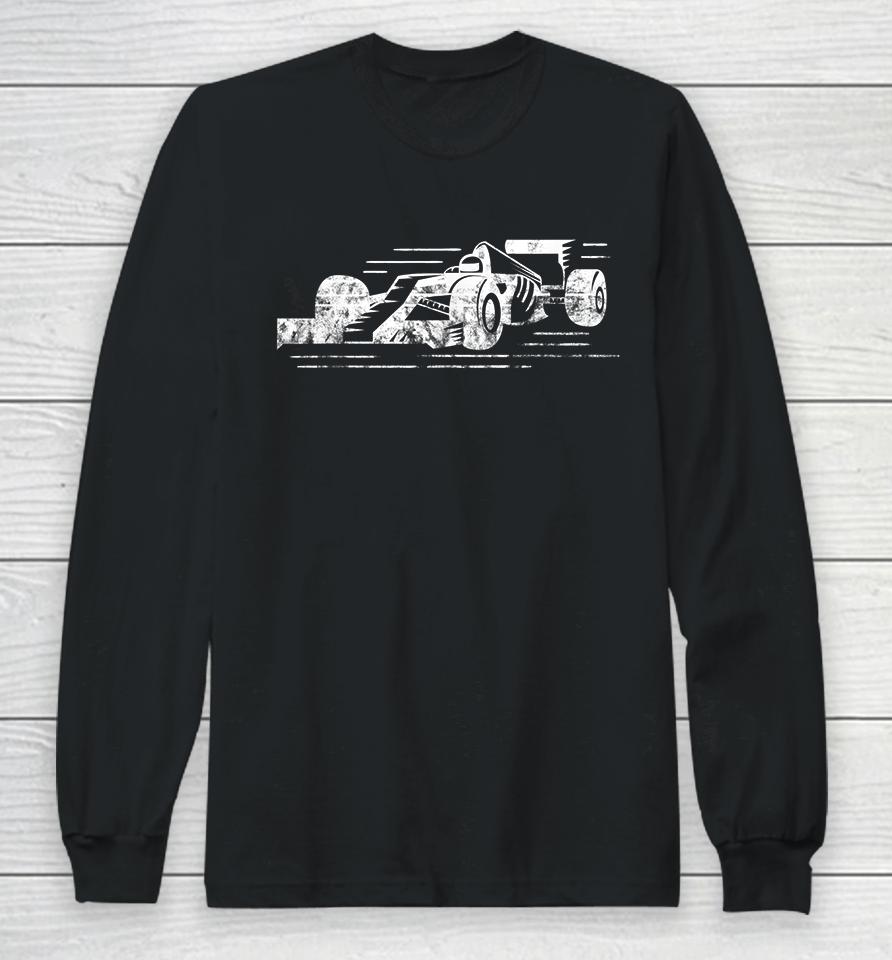 Formula Racecar Long Sleeve T-Shirt