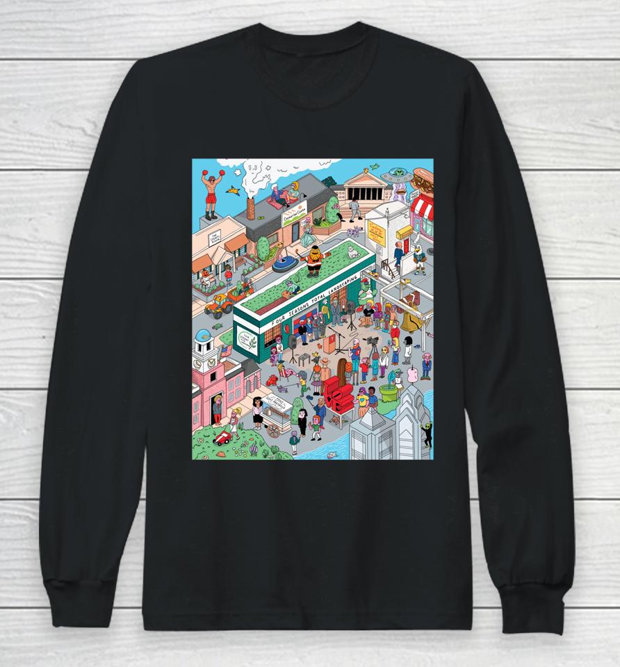 Four Seasons Landscaping Philly Press Conference Long Sleeve T-Shirt