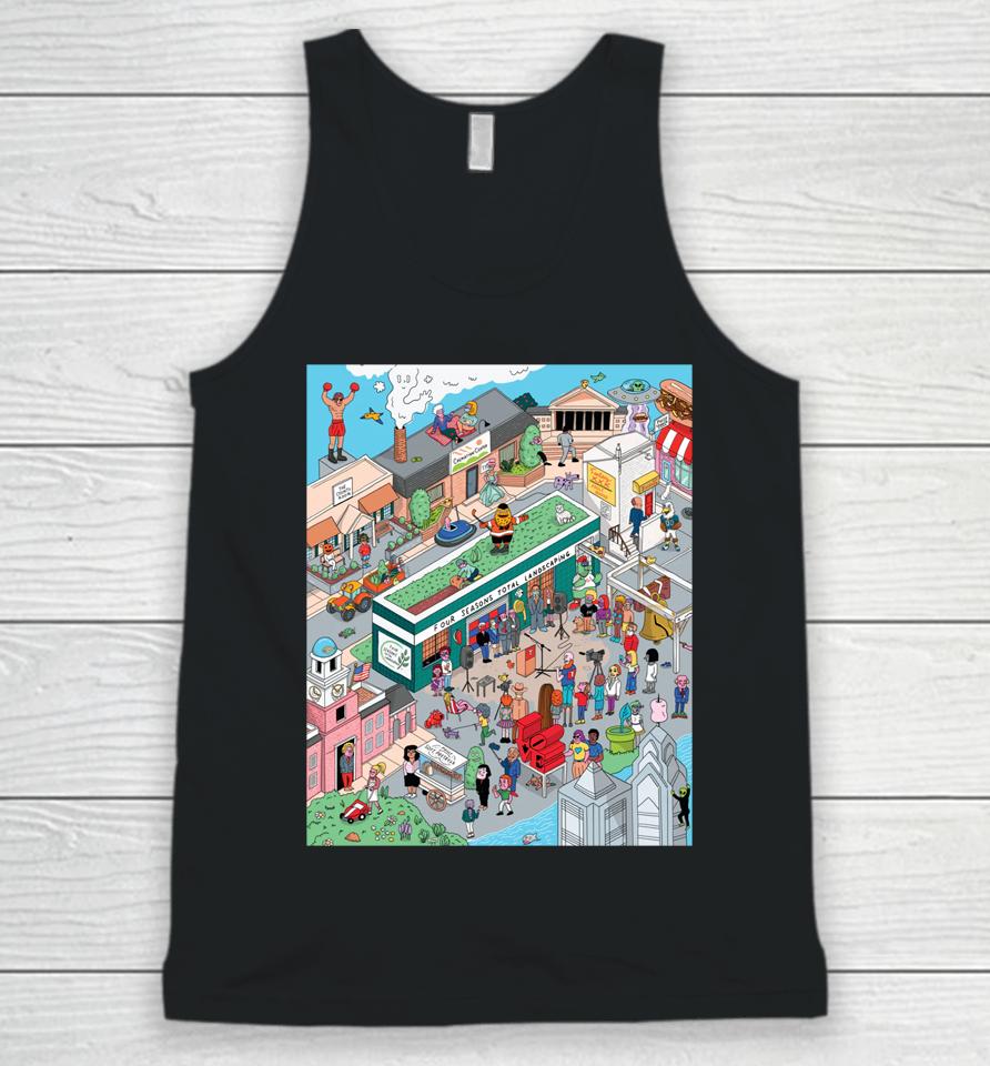 Four Seasons Landscaping Philly Press Conference Unisex Tank Top