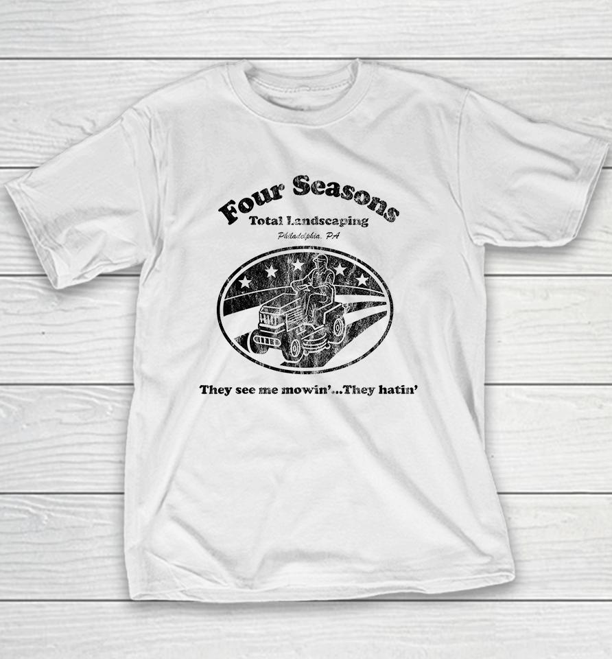 Four Seasons Landscaping T-Shirt, Four Seasons Total Landscaping Youth T-Shirt