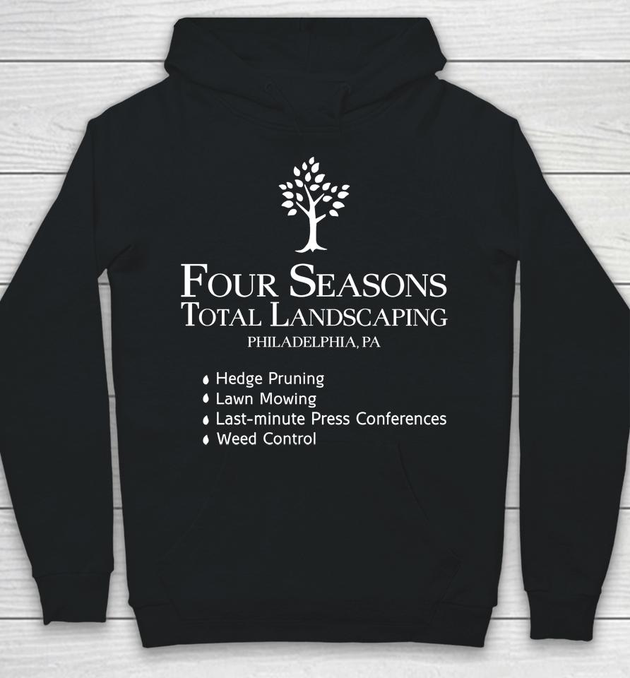 Four Seasons Total Landscaping Philadelphia Pa Captanne Pray Or Prey Hoodie