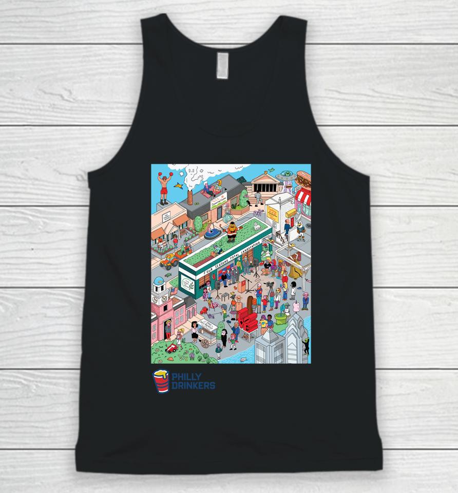 Four Seasons Total Landscaping Philly Press Conference Unisex Tank Top