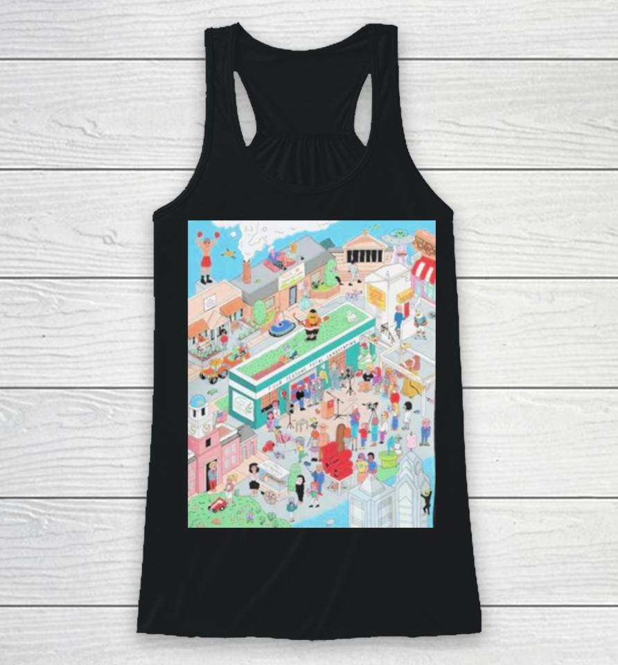 Four Seasons Total Landscaping Philly Press Conference Racerback Tank