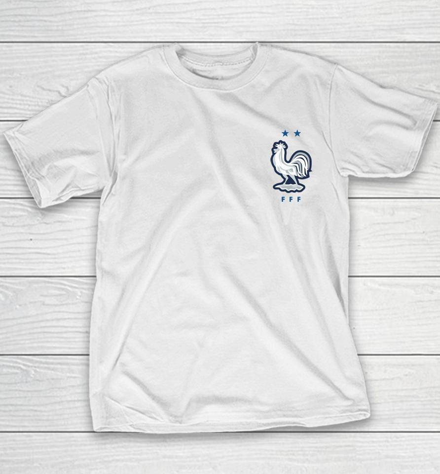 France Logo Fifa World Cup 2022 Youth T-Shirt