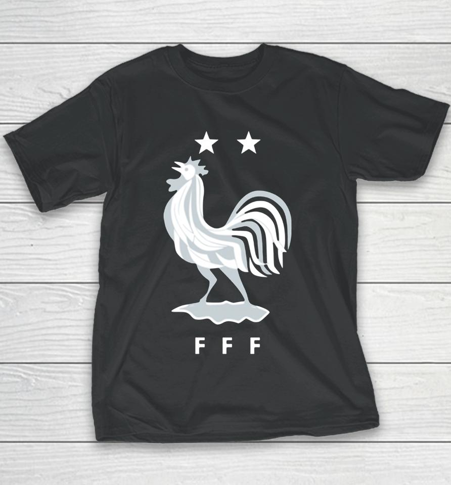France National Team Logo Velocity Legend Youth T-Shirt