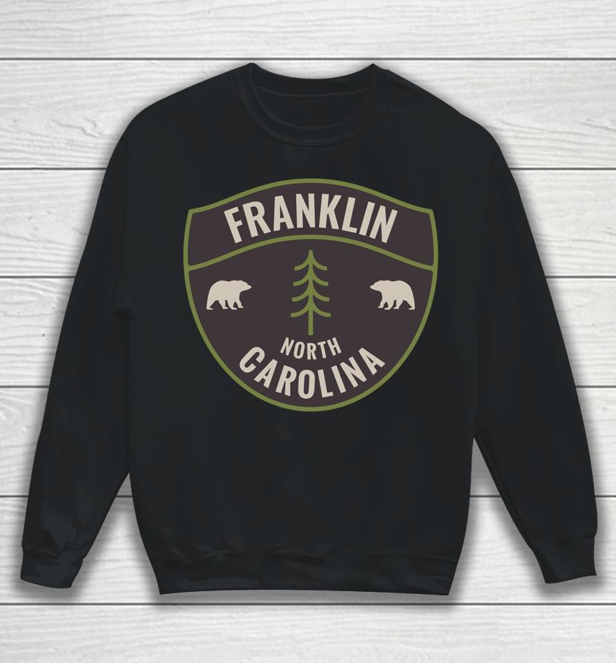 Franklin North Carolina Nc Bear Mountains Vacation Sweatshirt