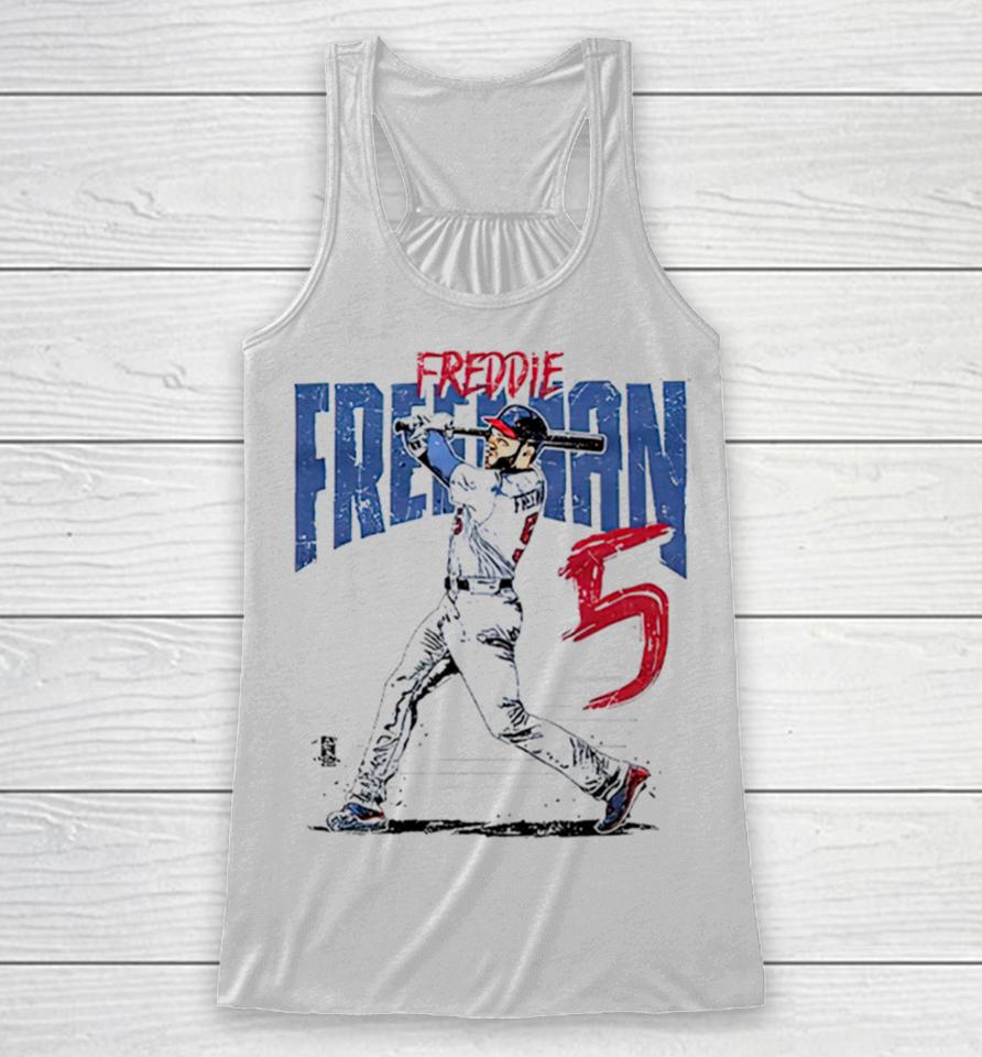 Freddie Freeman Atlanta Baseball Racerback Tank