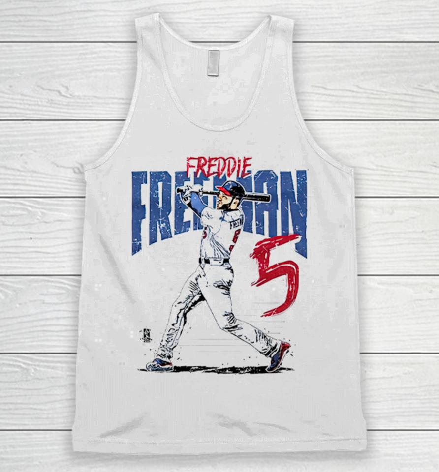 Freddie Freeman Atlanta Baseball Unisex Tank Top