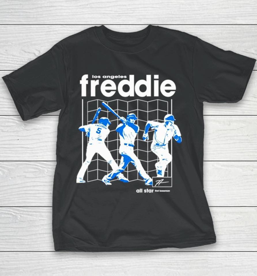 Freddie Freeman Schematics Los Angeles Dodgers All Star Youth T-Shirt