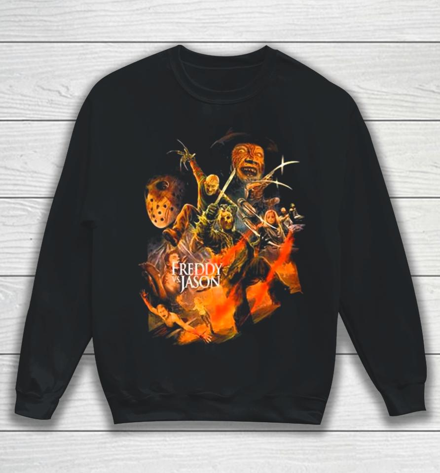 Freddy Vs Jason Halloween 2023 Sweatshirt