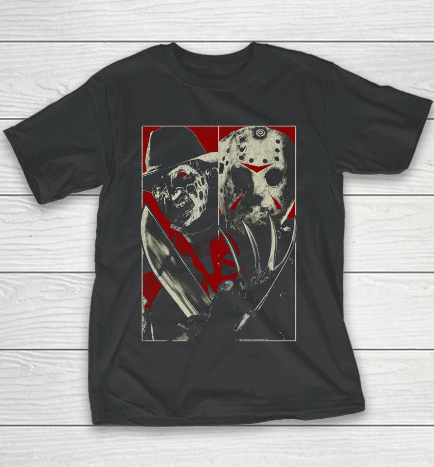 Freddy Vs Jason Versus Youth T-Shirt