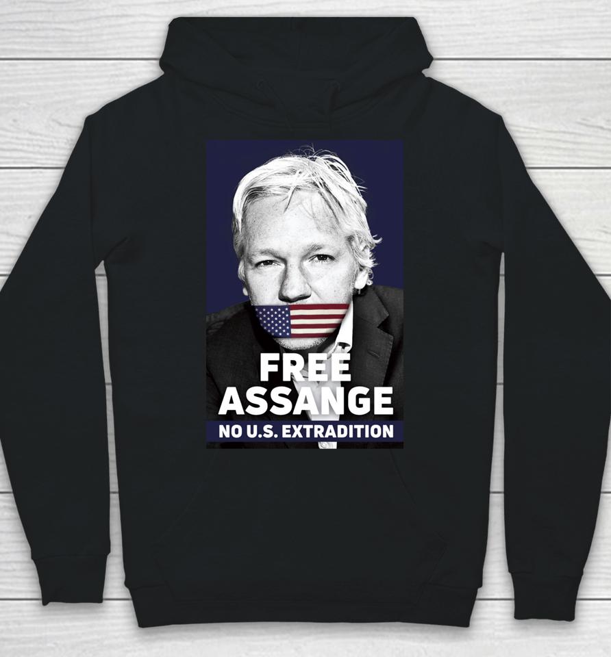 Free Assange No Us Extradition Hoodie