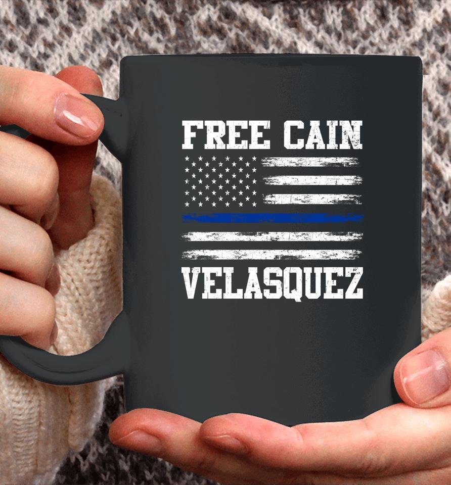 Free Cain Velasquez Flag Usa Vintage Coffee Mug