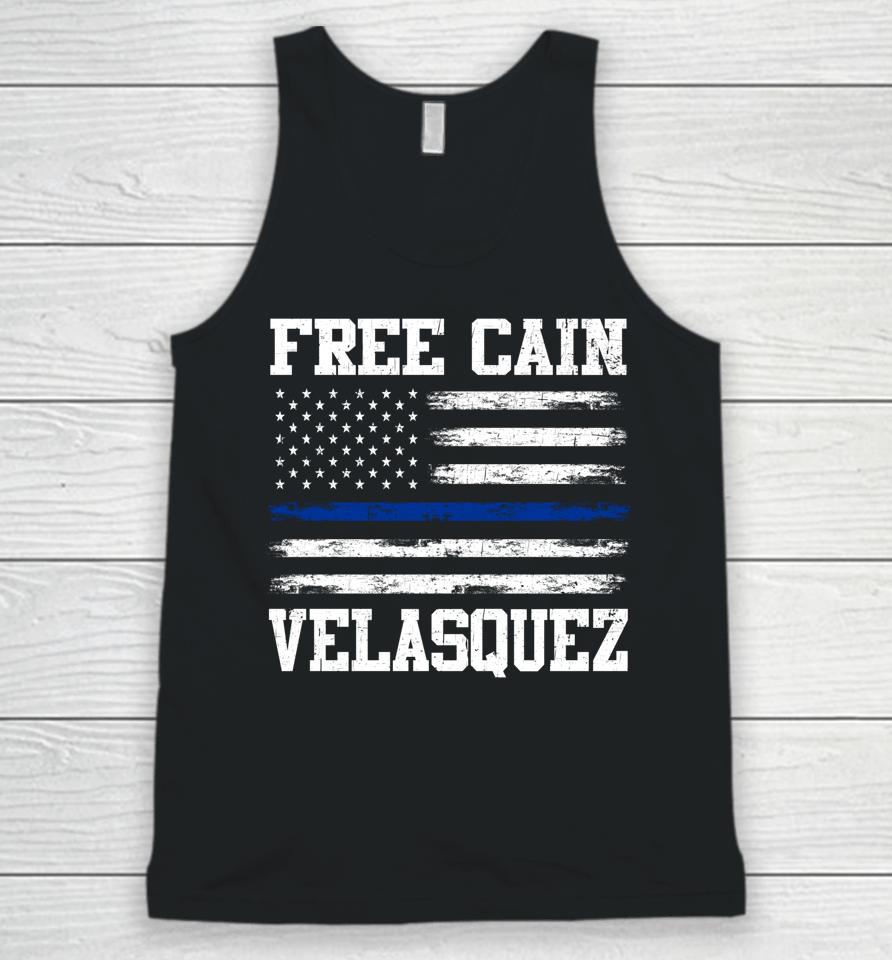 Free Cain Velasquez Flag Usa Vintage Unisex Tank Top
