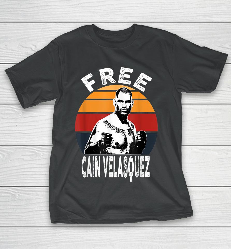 Free Cain Velasquez Retro Vintage T-Shirt