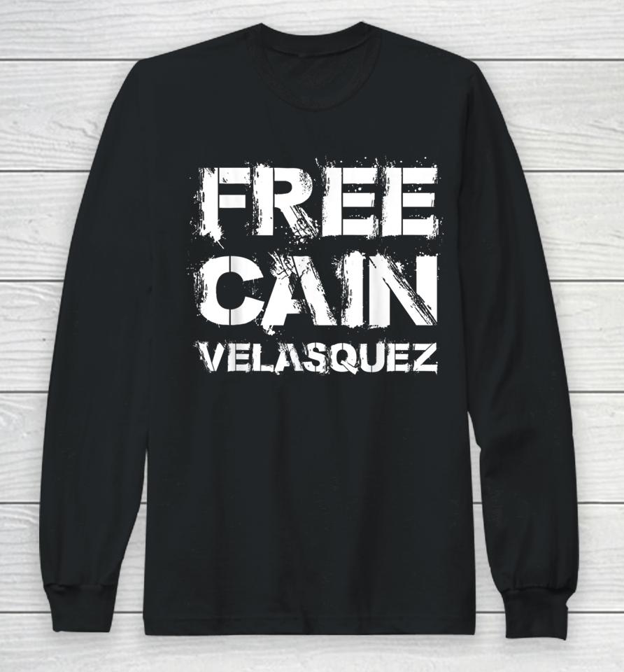 Free Cain Velasquez Vintage Long Sleeve T-Shirt